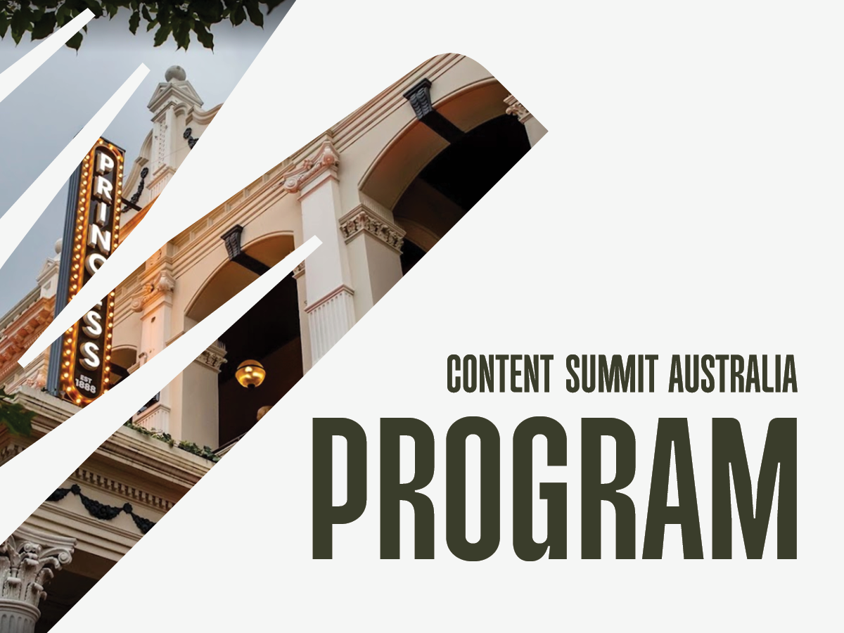 Program Content Summit Australia 2023