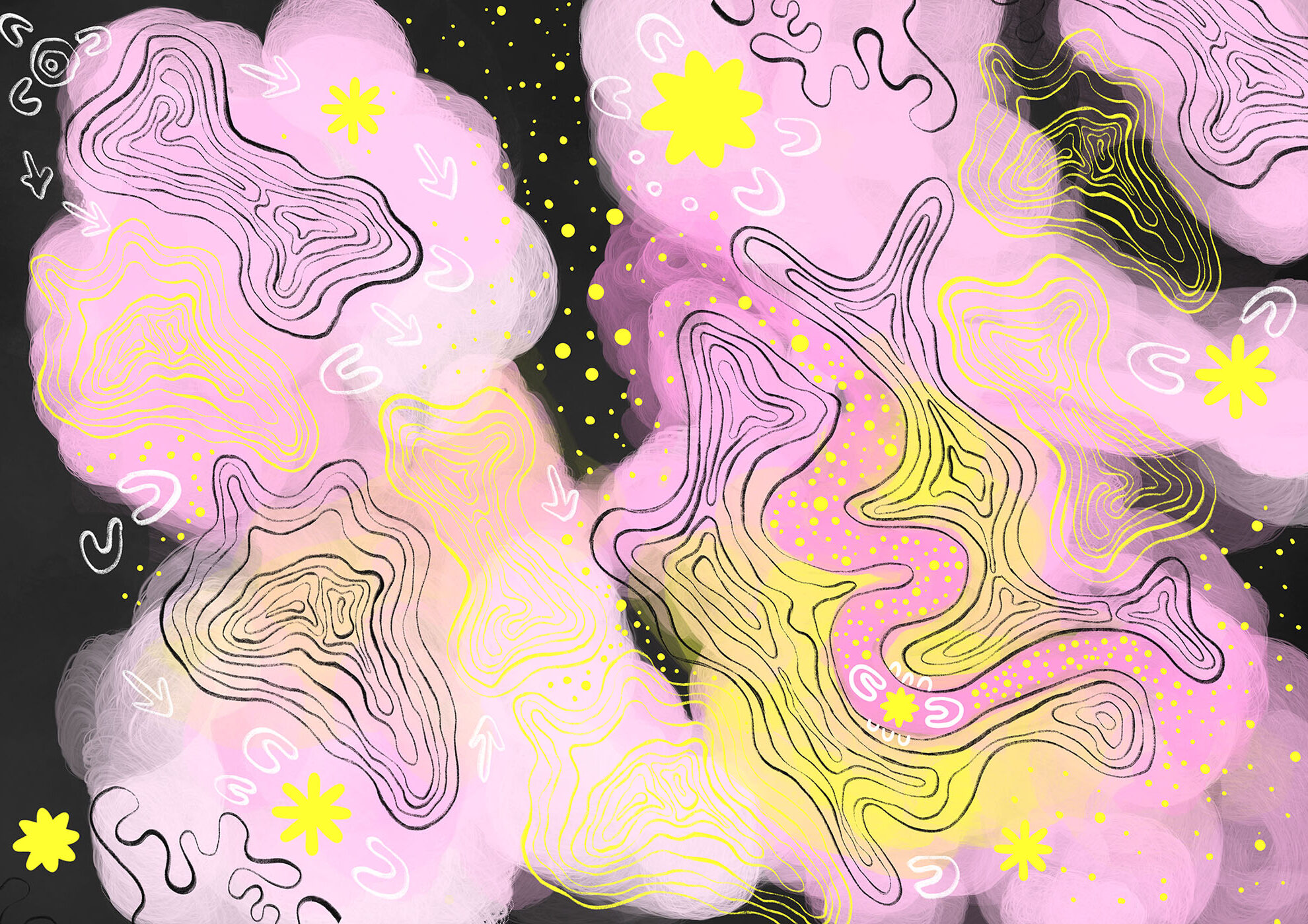 'Ripples of Connection' artwork by Rachael Sarra